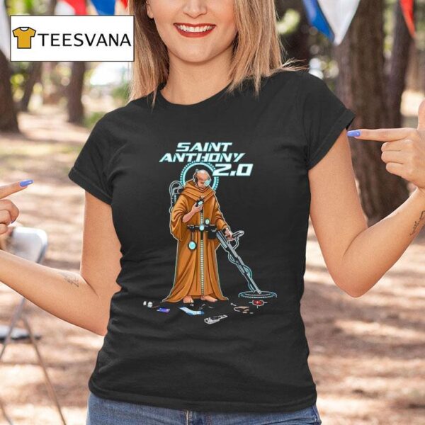 Saint Anthony Digital T Shirt