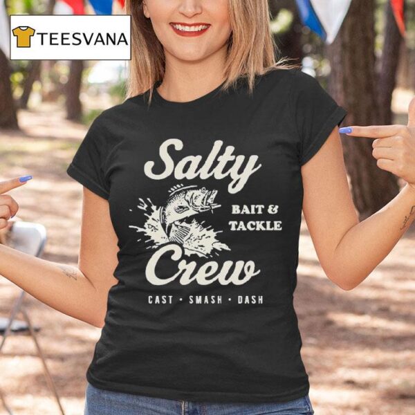 Salty Crew Bait Tackle Cast Smash Dash T Shirt