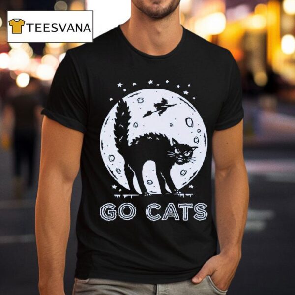 Scary Go Cats Halloween T Shirt