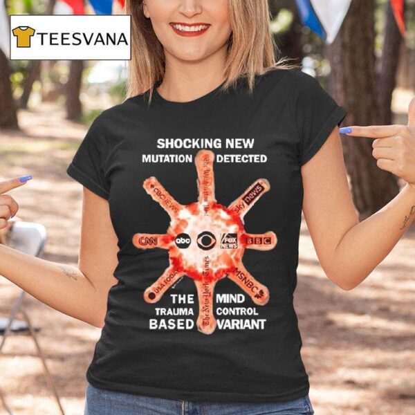 Shocking New Mutation Detected The Mind Trauma Control Based Variant The New Variation T Shirt