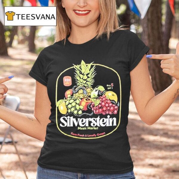 Silverstein Music Market Farm Fresh Locally Grown T Shirt
