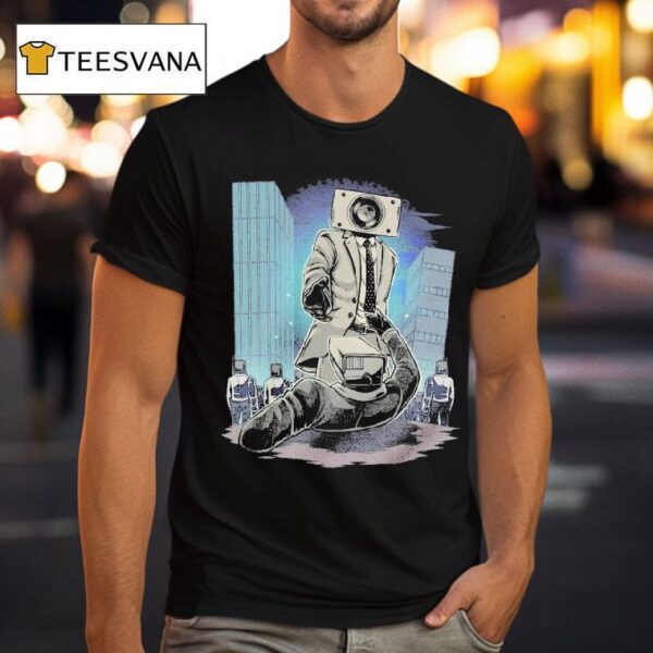 Skibidi Toilets Helping Hand T Shirt