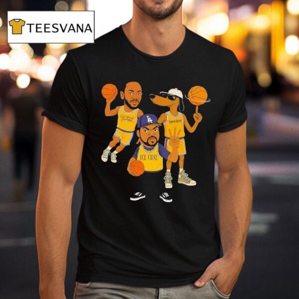 Snoop Dogg Kendrick Lamar And Ice Cube Big Team T Shirt