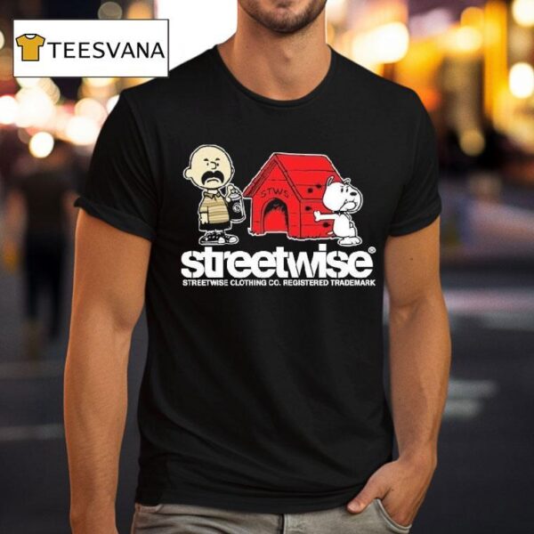 Snoopy And Charlie Brown Streetwise Carlos T Shirt