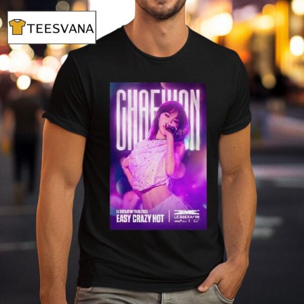 Sserafim Easy Crazy Hot Le Sserafim Tour T Shirt