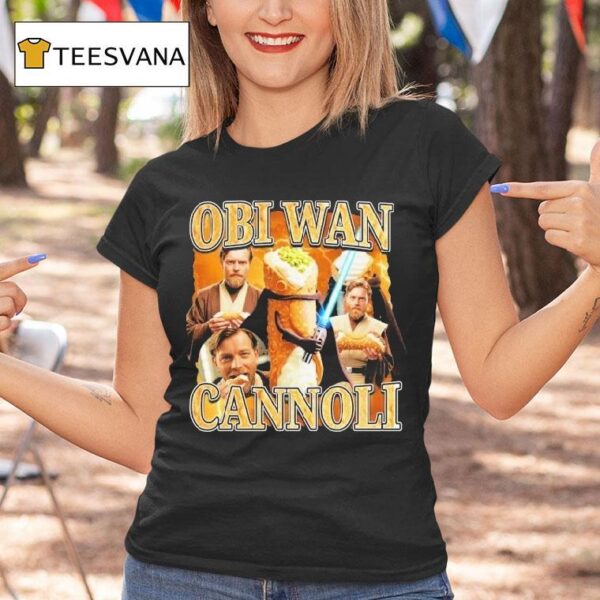 Star Wars Obi Wan Cannoli T Shirt