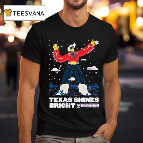 State Fair Of Texas Commemorative Art Texas Shines Brigh T Shirt