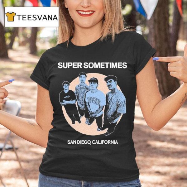 Super Sometimes San Diego California Promo T Shirt