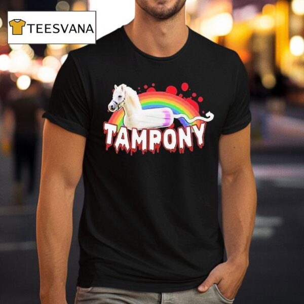 Tampony Horse Rainbow T Shirt
