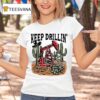 Texas Tech Red Raiders Keep Drillin Cactus Money T Shirt