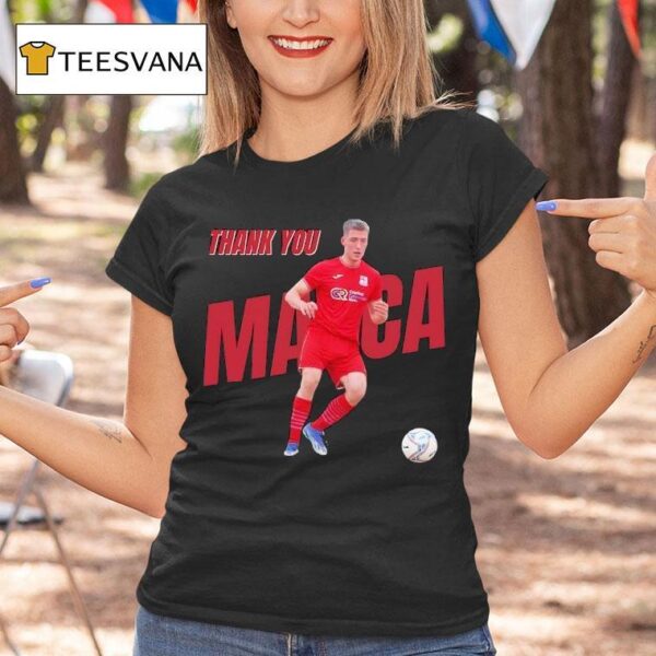 Thank You Marca White Ensign Fc T Shirt