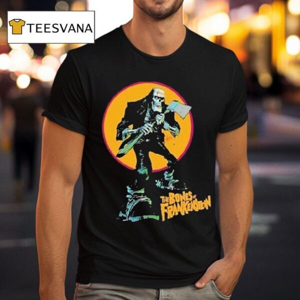 The Bones Of Frankenstein Halloween T Shirt