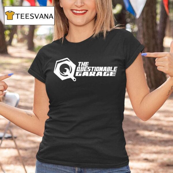 The Questionable Garage Logo T Shirt