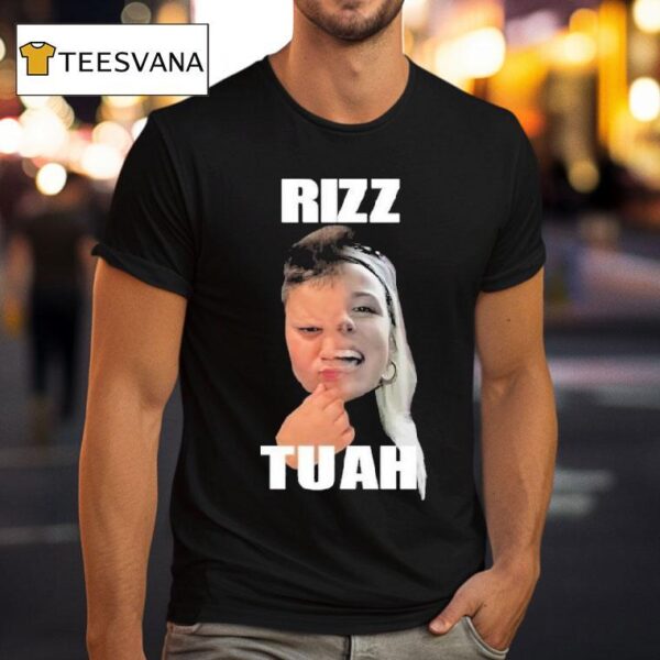 The Rizzler X Hawk Tuah T Shirt