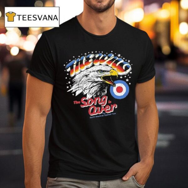 The Who The Song Is Over North America Farewell Tour Eagle T Shirt