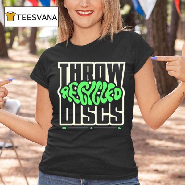 Throw Recycled Discs Trash Panda Disc Golf Est T Shirt