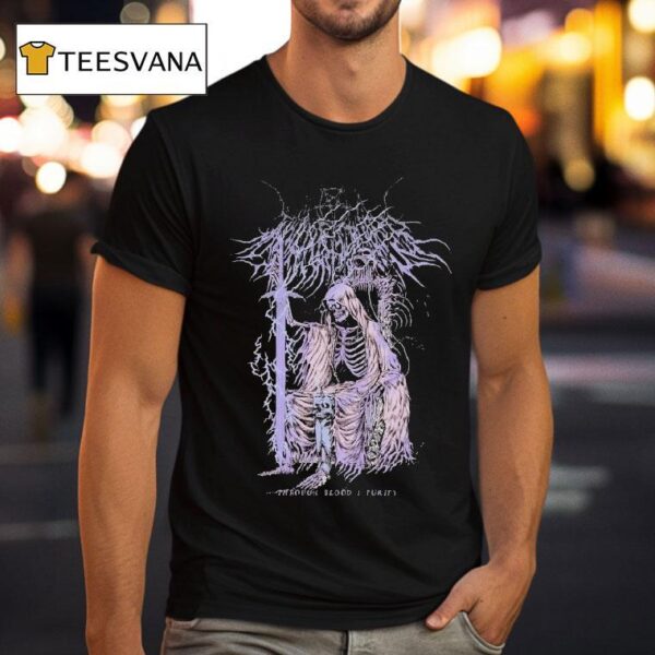 Thy Art Is Murder Through Blood I Fruity Skeleton King T Shirt