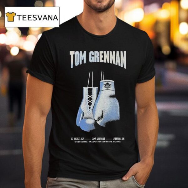 Tom Grennan Concert Liverpool Uk At Camp Furnace Aug T Shirt
