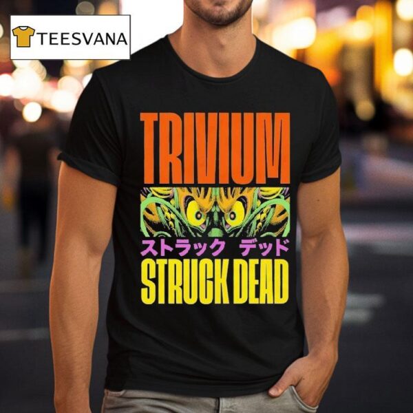 Trivium Struck Dead Dragon Eye T Shirt