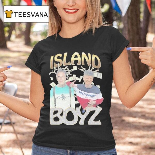 Trump And Jeffrey Epstein Island Boyz T Shirt