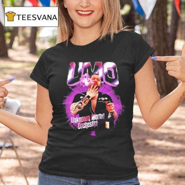Unknown Mortal Orchestra Umo Wrestling Cigarettes T Shirt