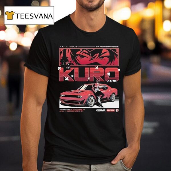Vshojo X Senpai Squad Kuro The Race Starts Now T Shirt