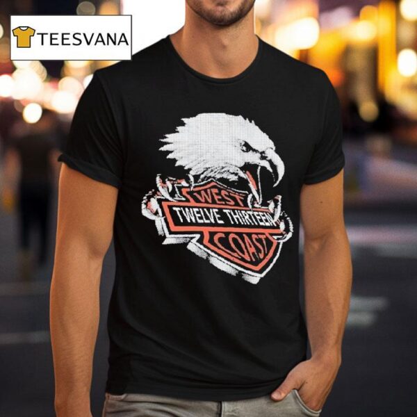 West Coast Twelve Thirn Eagle T Shirt