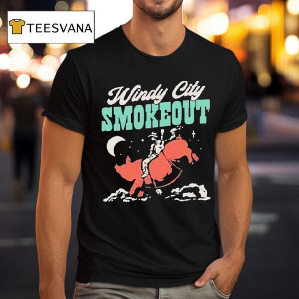Windy City Smokeout Rodeo Pig T Shirt