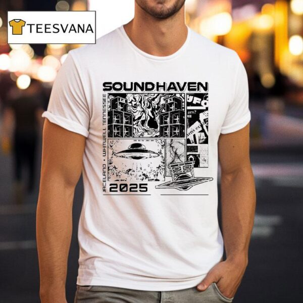 Wobble Factory Sound Haven Ufo T Shirt