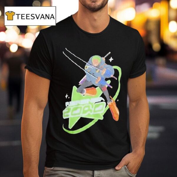 Zoro Futuristic Samurai T Shirt