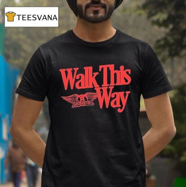 Aerosmith Walk This Way Liberty T Shirt