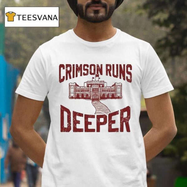 Alabama Crimson Tide Crimson Runs Deeper T Shirt