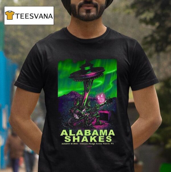 Alabama Shakes Climate Pledge Arena Event Seattle Wa T Shirt