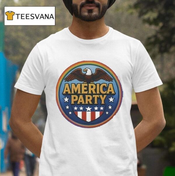 America Party Eagle T Shirt