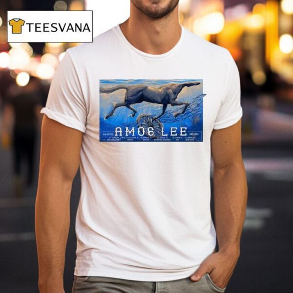 Amos Lee Tour Eu Uk Horse T Shirt