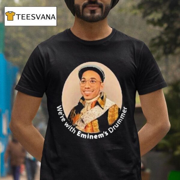 Anderson Paak We Re With Eminem S Halftime Drummer T Shirt