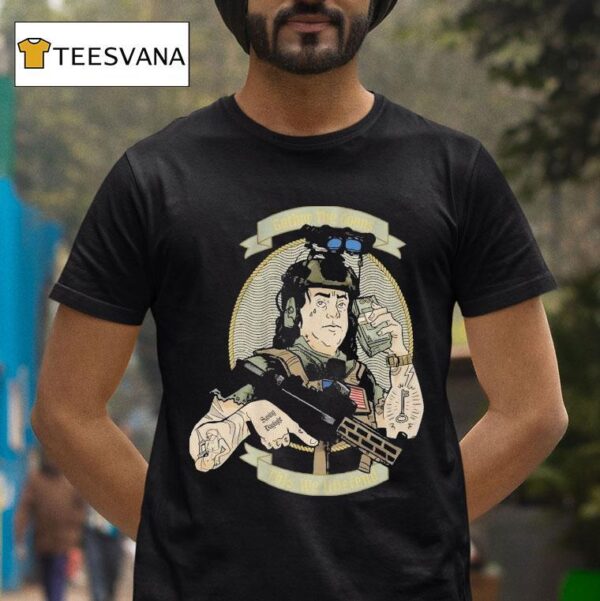Angry Cops Gather The Goons This We Ll Defend Tier Benji T Shirt