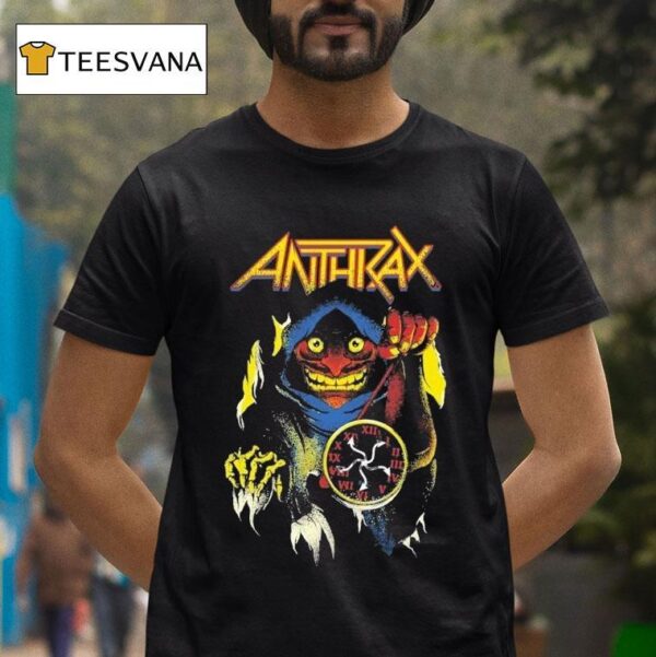 Anthrax Persistence Of Time Not Death T Shirt