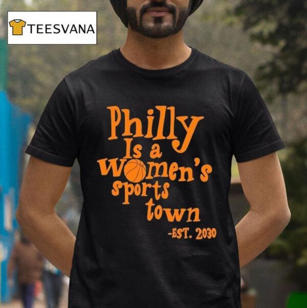 Aubrey Plaza Wearing Philly Is A Women S Sports Town Est T Shirt
