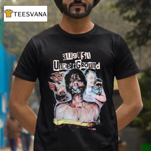 August Underground Glitch Iconic Kidnap Artwork Jonny Bush Unusual Horror T Shirt