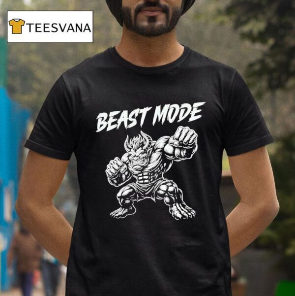 Beast Mode Muscled Bull T Shirt