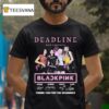 Blackpink Deadline World Tour Thank You For The Memories Signatures T Shirt