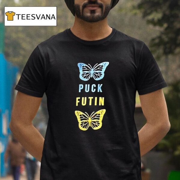 Butterfly Puck Futin T Shirt