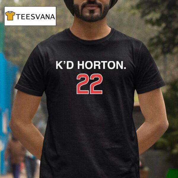 Cade Horton K D Horton Chicago Cubs T Shirt