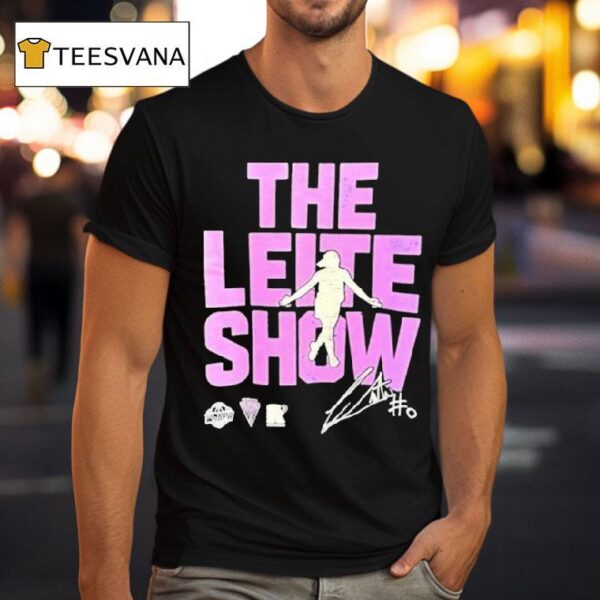 Carla Leite The Leite Show Golden State Valkyries Signature T Shirt