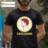 Caucasians Style Washington Commanders Logo Parody T Shirt
