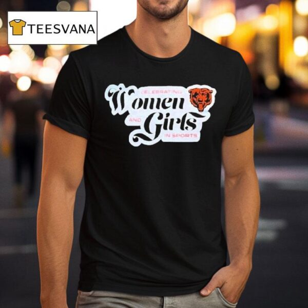 Chicago Bears Celebrating Women And Girls In Sports T Shirt