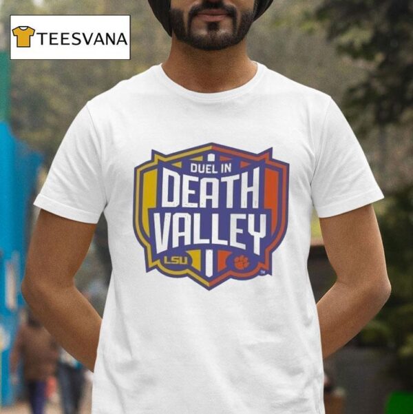 Clemson Tigers Vs Lsu Tigers Champion Duel In Death Valley T Shirt