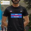 Dde Racing Garage Stripes And Speed T Shirt