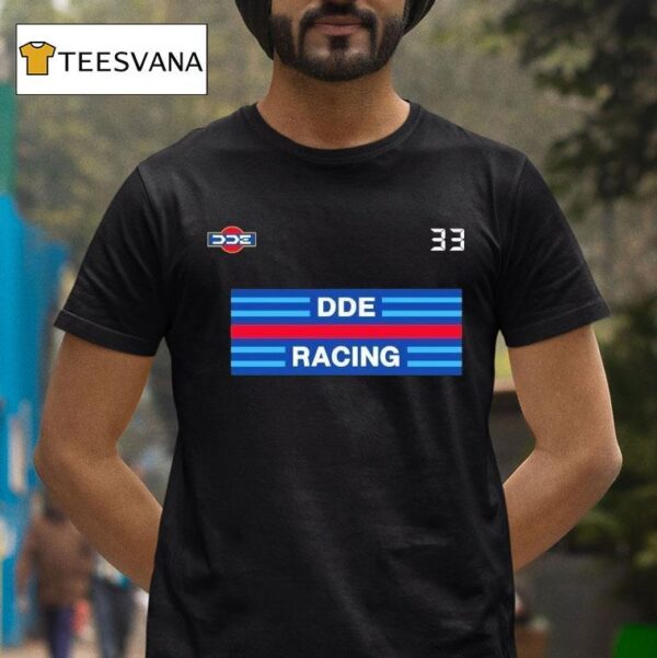 Dde Racing Garage Stripes And Speed T Shirt